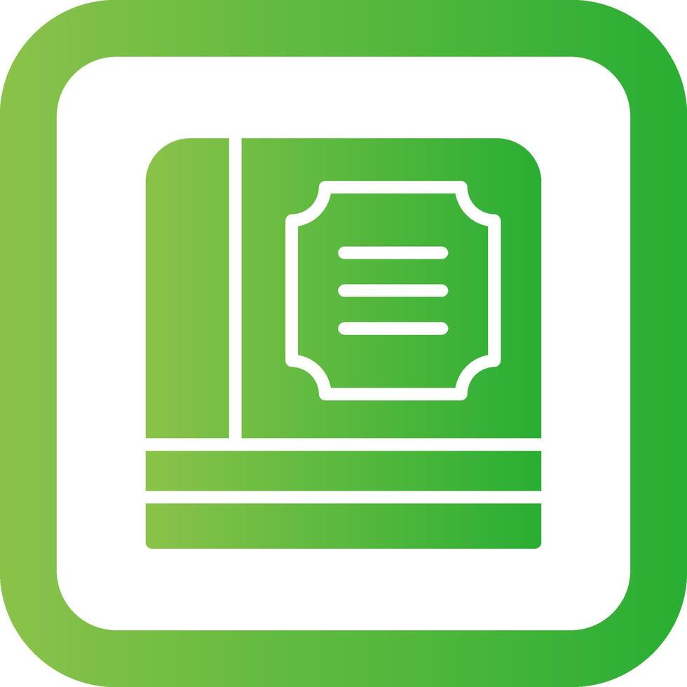 Book Creative Icon Design vector