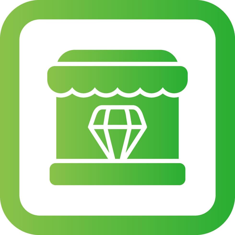 Diamond Shop Creative Icon Design vector