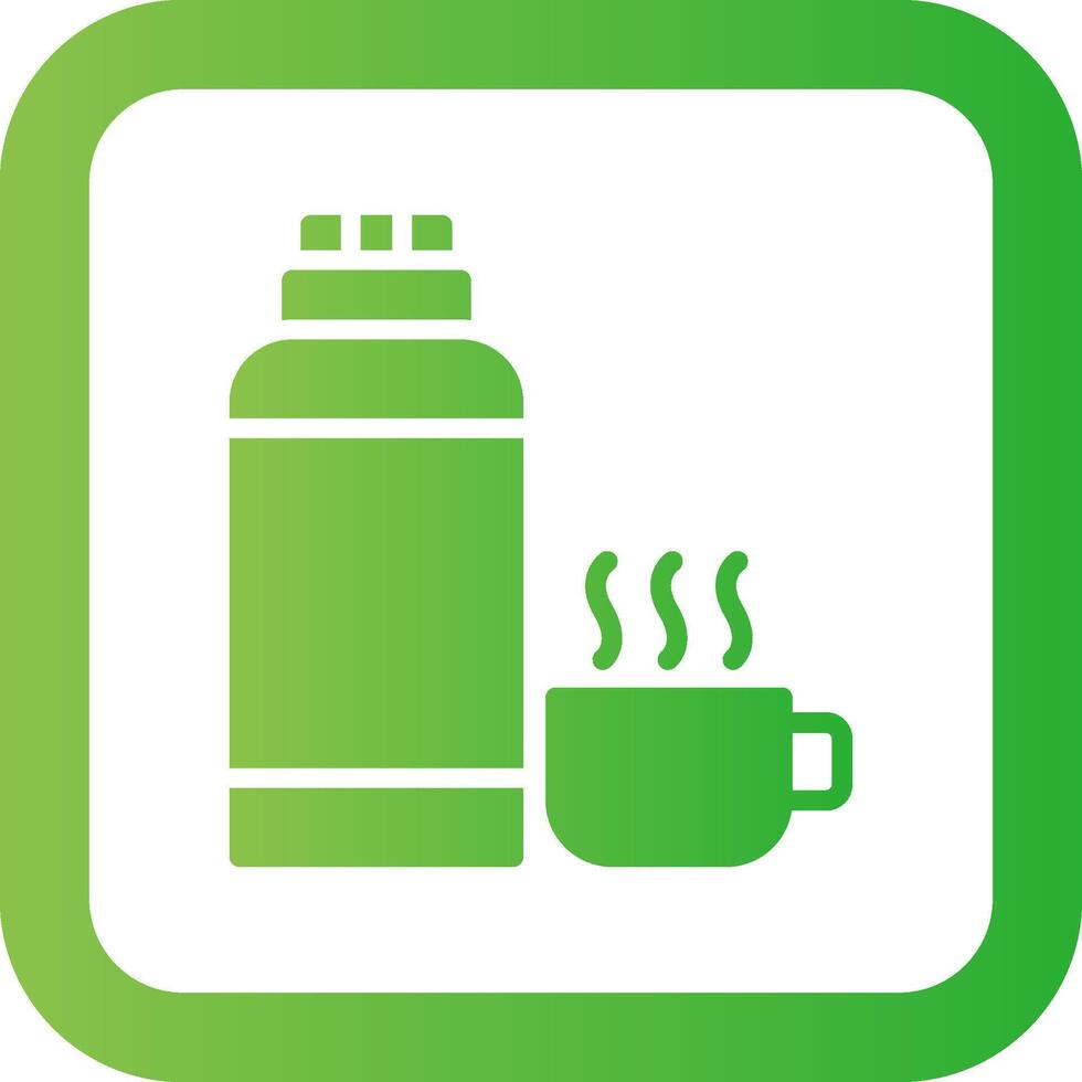 Thermos Creative Icon Design vector