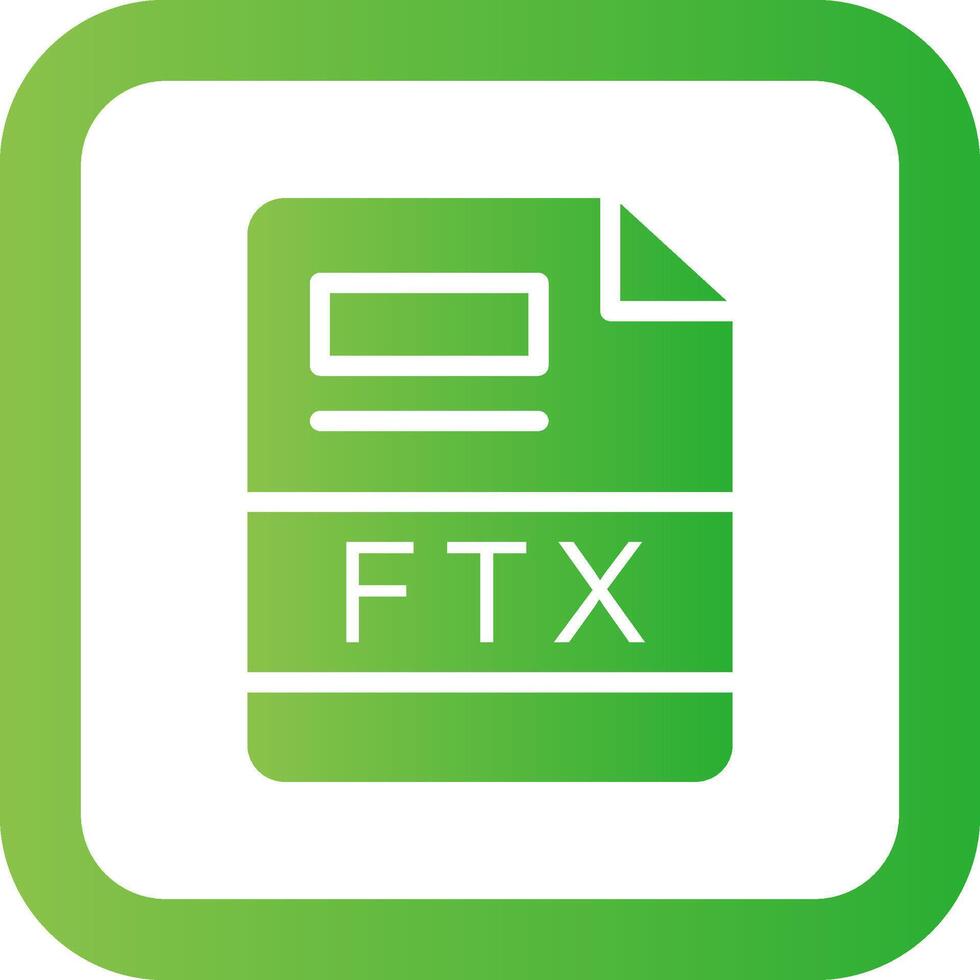 FTX Creative Icon Design vector