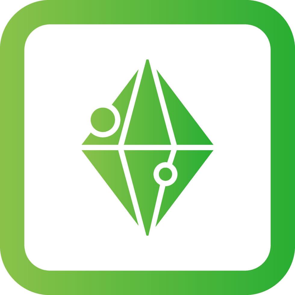 Gem Creative Icon Design vector