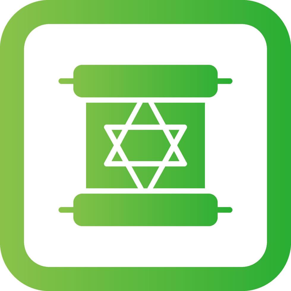 Scroll torah Creative Icon Design vector