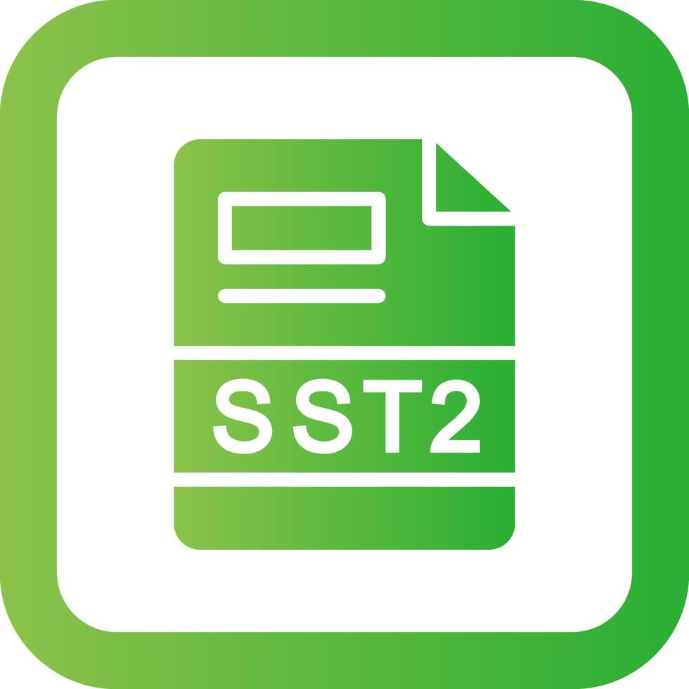 SST2 Creative Icon Design vector