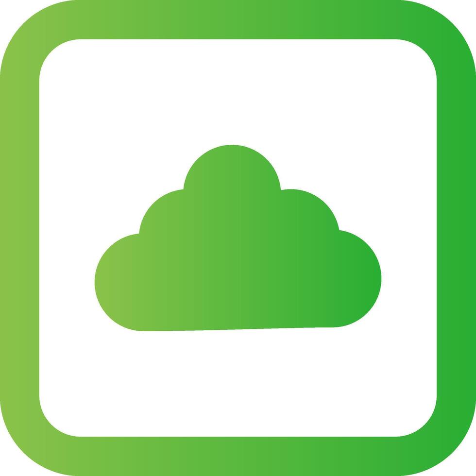 Cloud Creative Icon Design vector