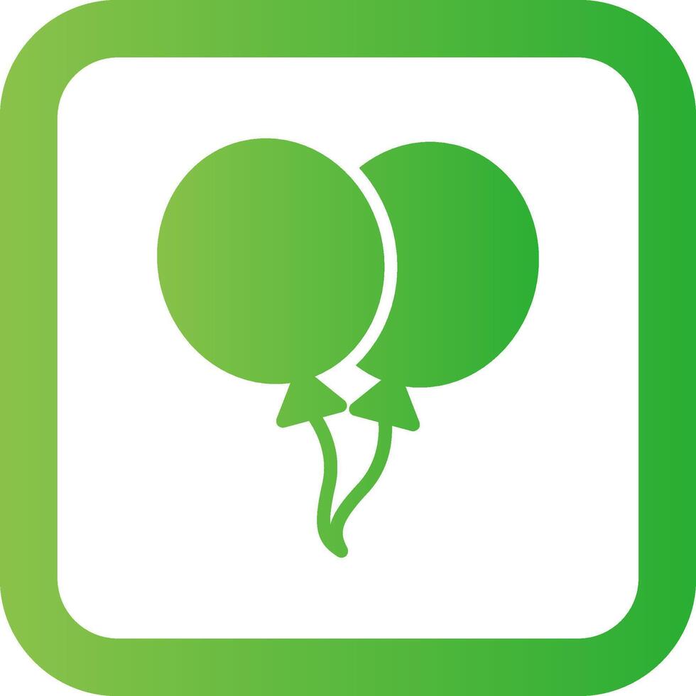 Balloon Creative Icon Design vector