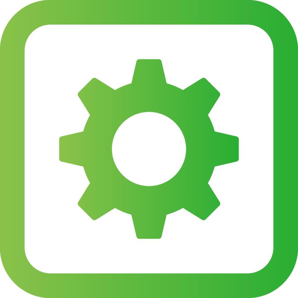 Cog Creative Icon Design vector