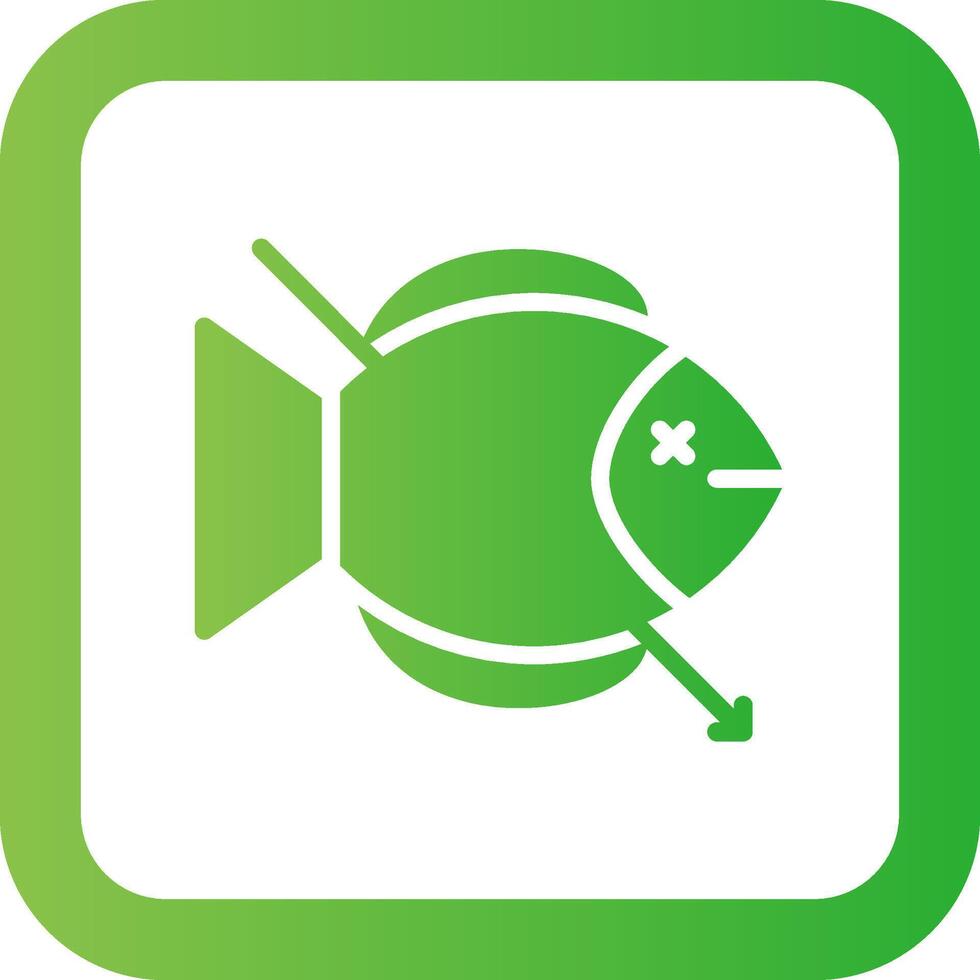 Spearfishing Creative Icon Design vector