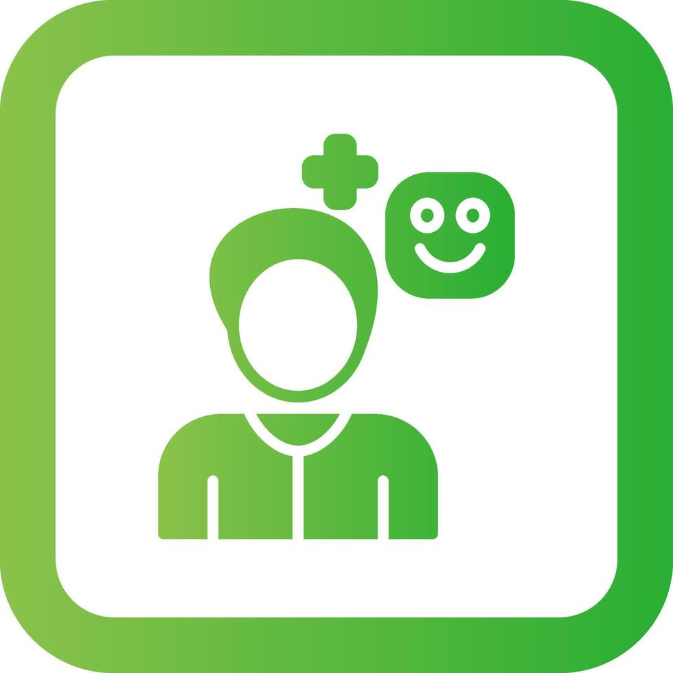 Positive Emotion Creative Icon Design vector