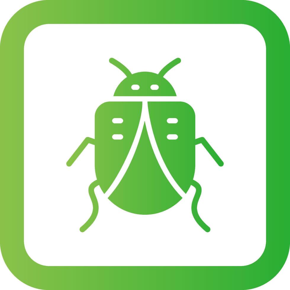 Bug Creative Icon Design vector
