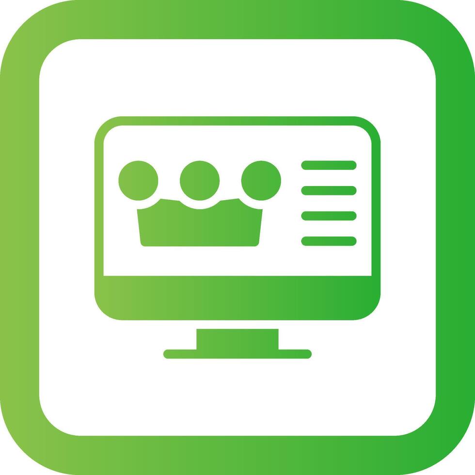 Premium Content Creative Icon Design vector