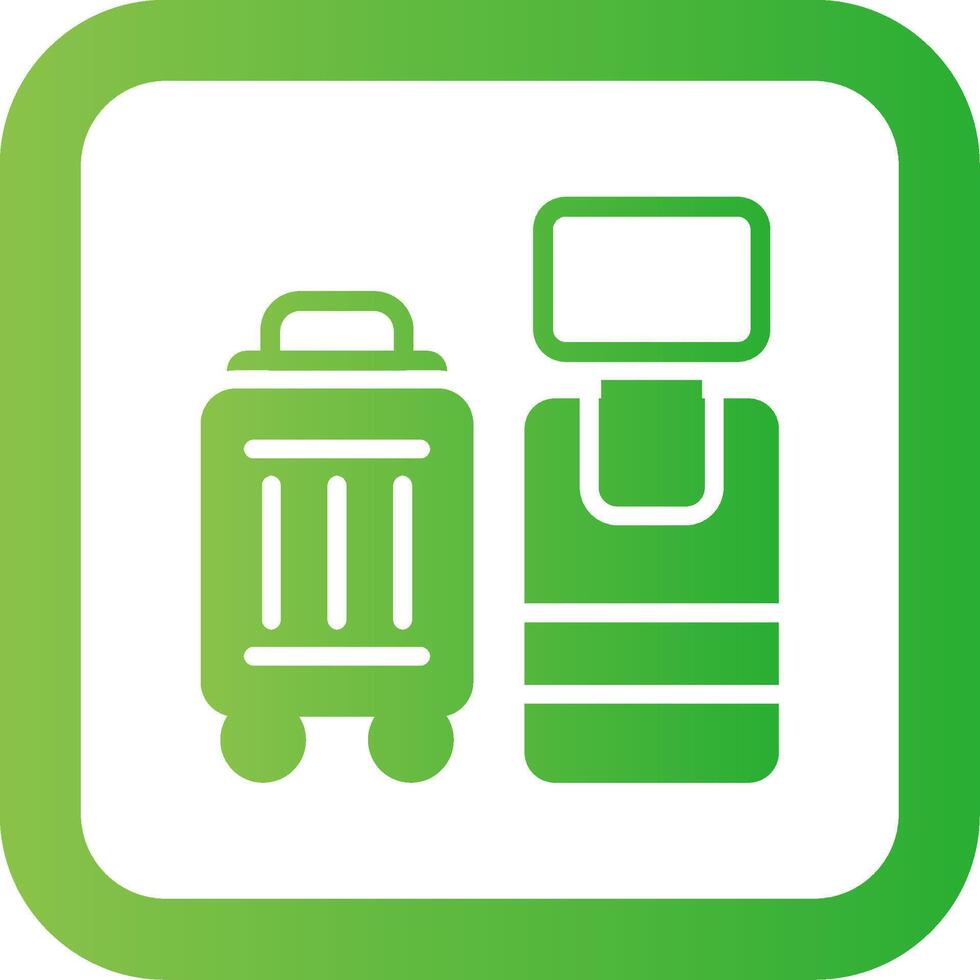 Self Check In Creative Icon Design vector