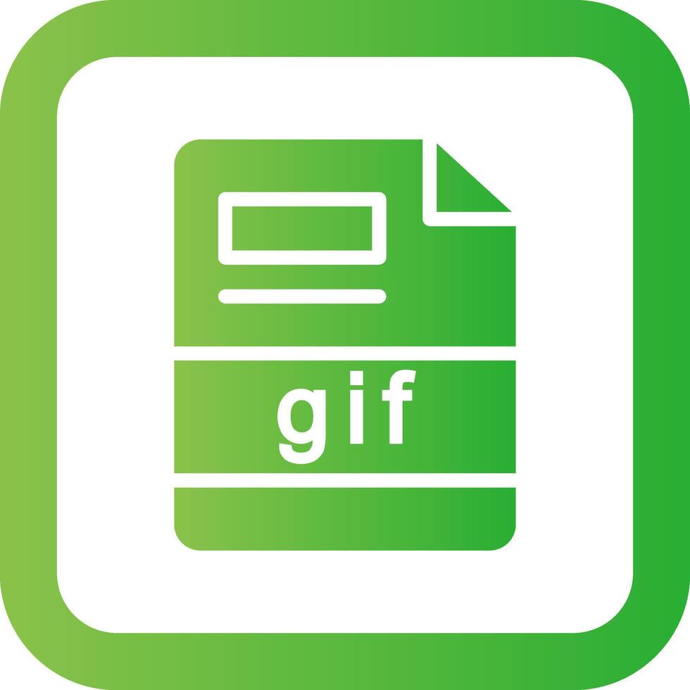 gif Creative Icon Design vector