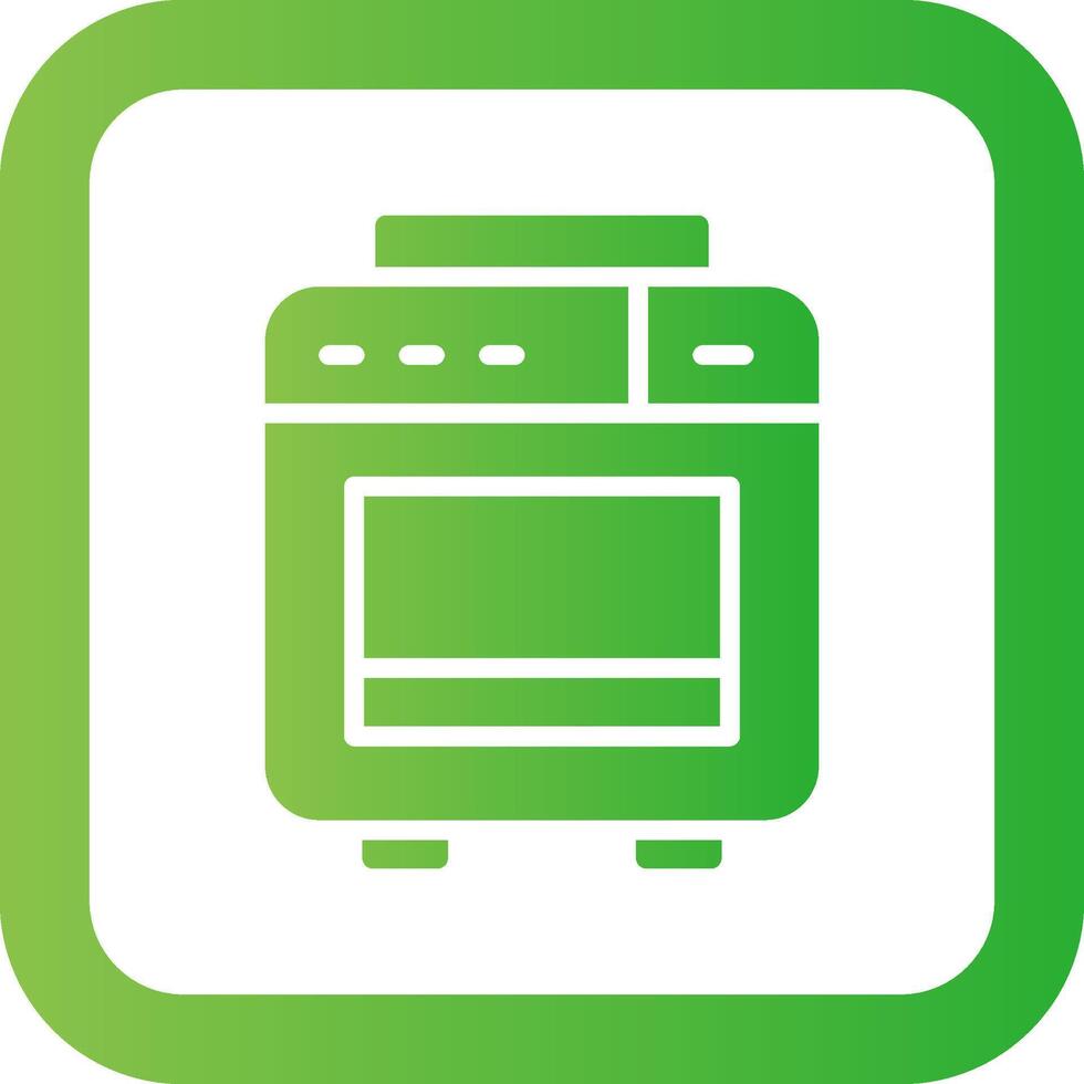 Stove Creative Icon Design vector