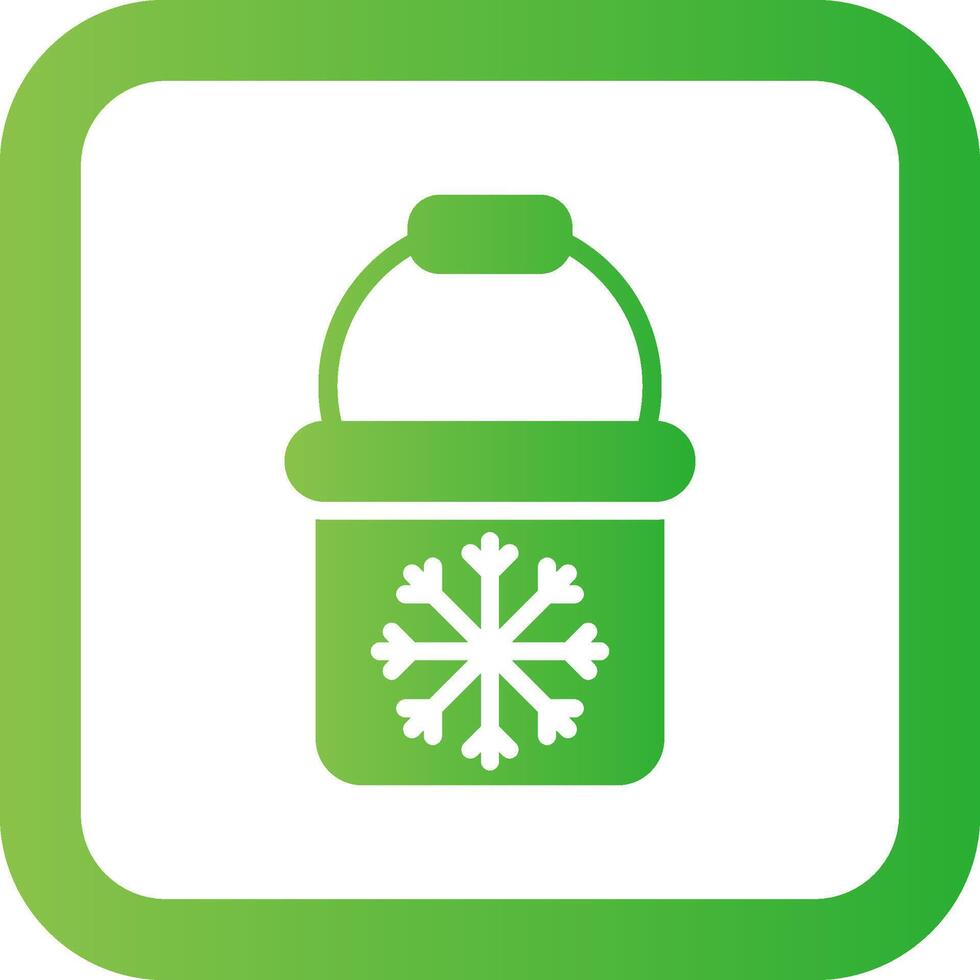 Frozen Bait Creative Icon Design vector