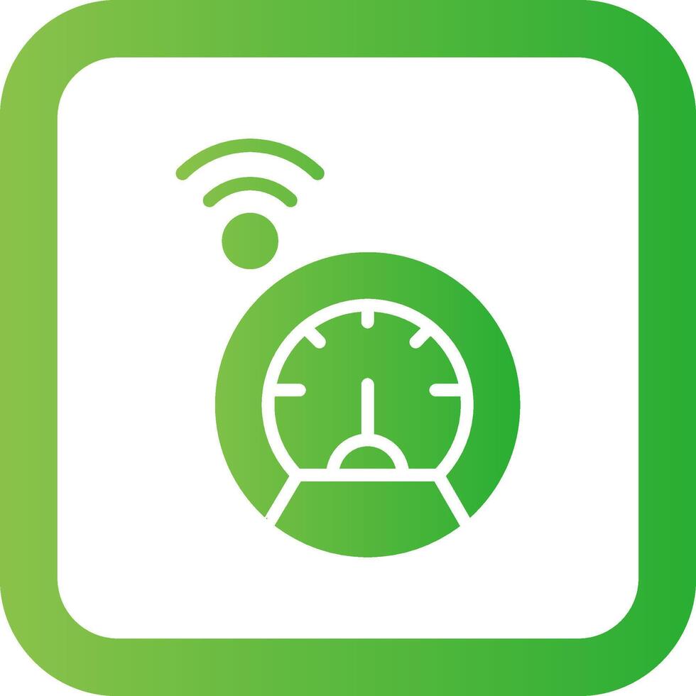 Smart Meter Creative Icon Design vector