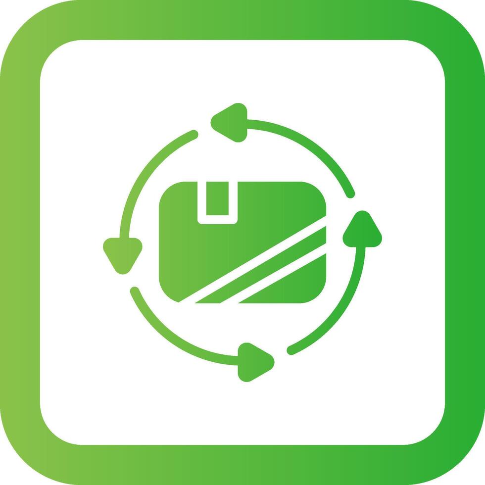 Product Life Cycle Creative Icon Design vector