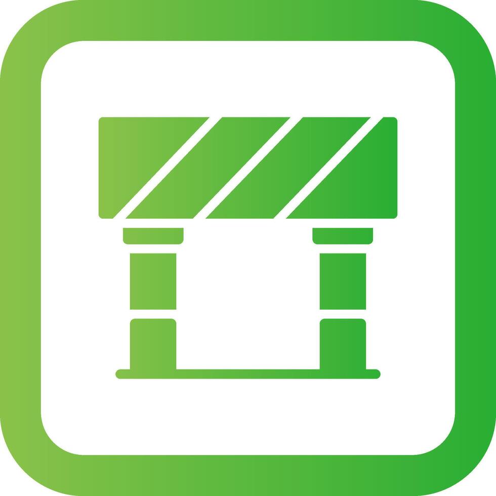 Barrier Creative Icon Design vector