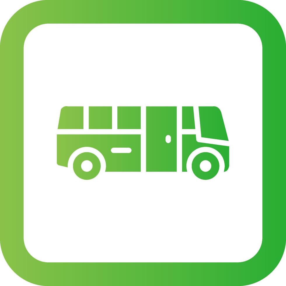 diseño de icono creativo de autobús escolar vector