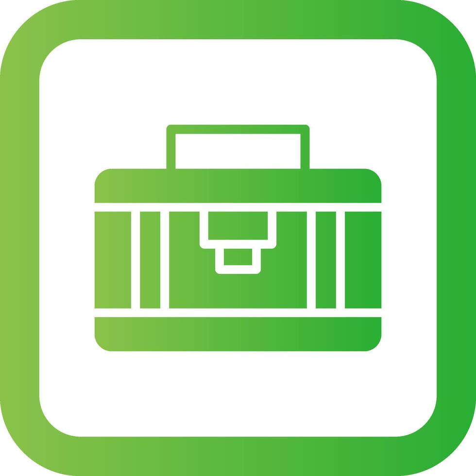 Suitcase Creative Icon Design vector