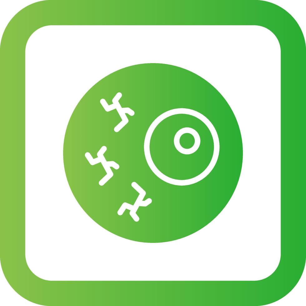 Optic Nerve Creative Icon Design vector