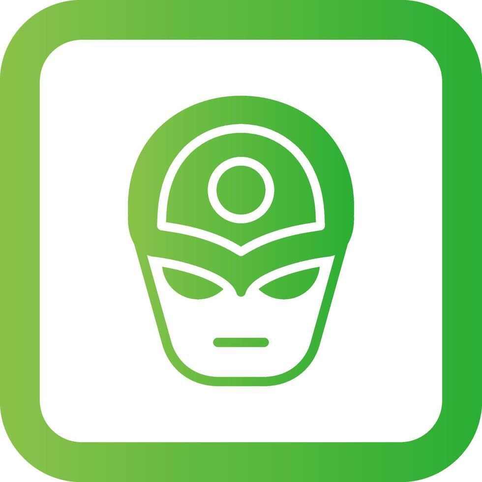 Alien Creative Icon Design vector