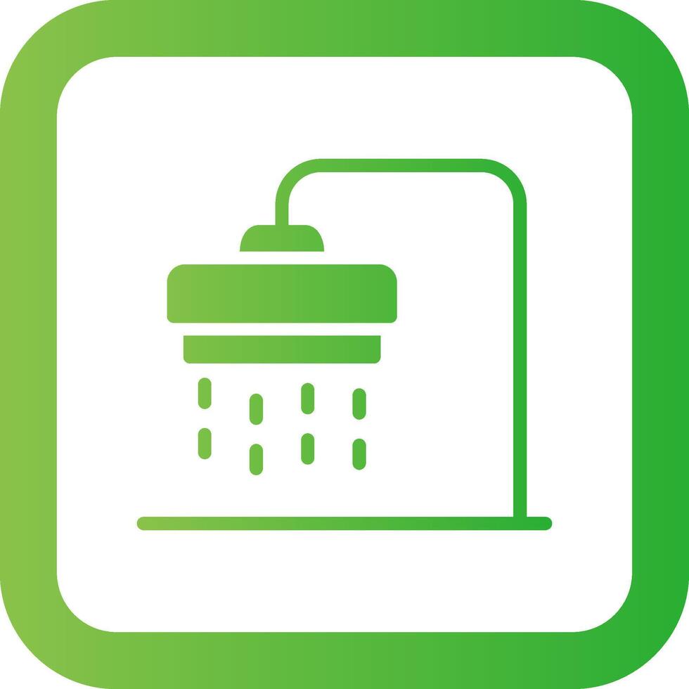 Shower Creative Icon Design vector