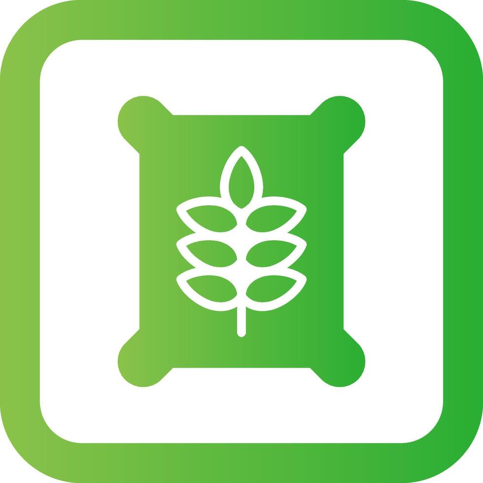Seed Bag Creative Icon Design vector