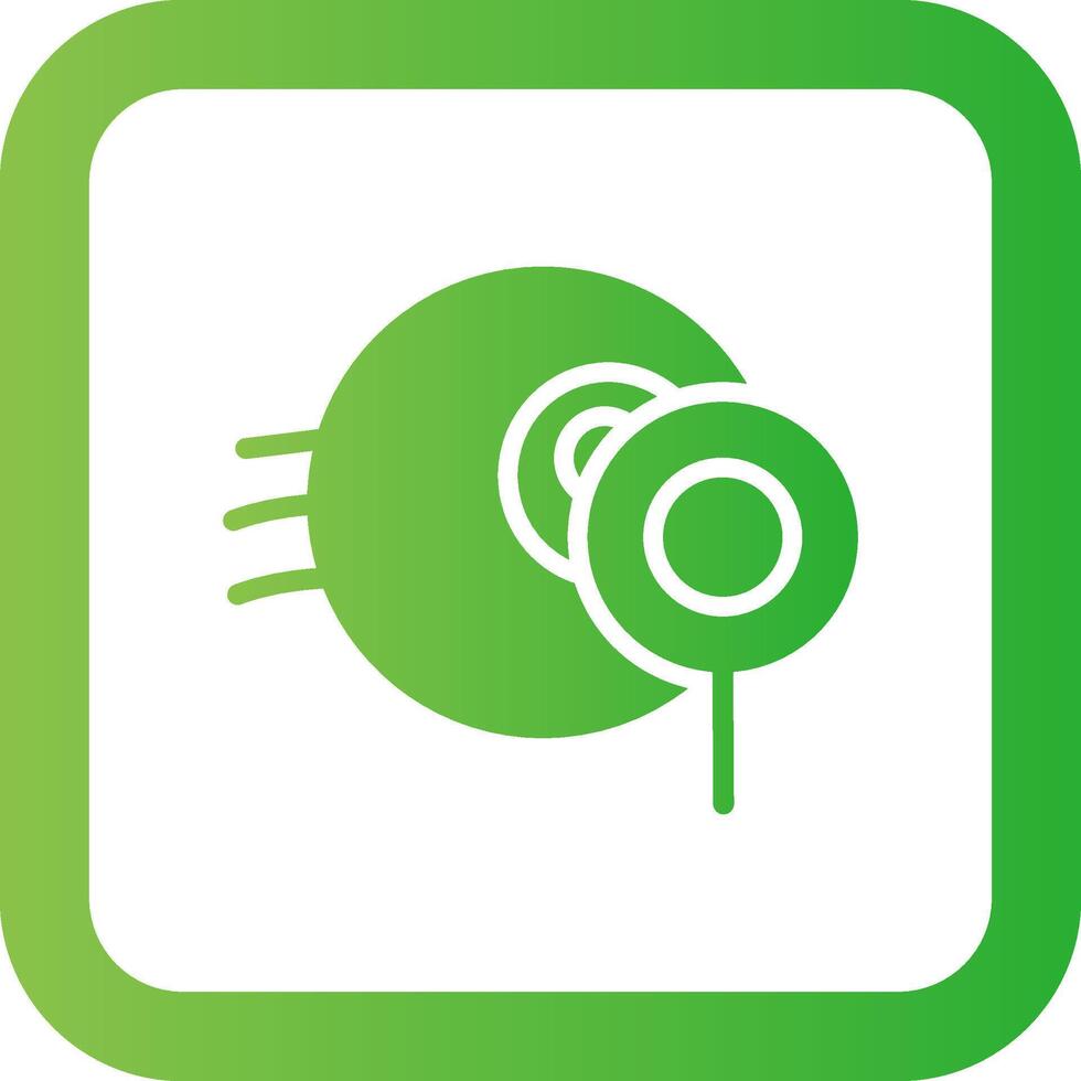 Ophthalmology Creative Icon Design vector
