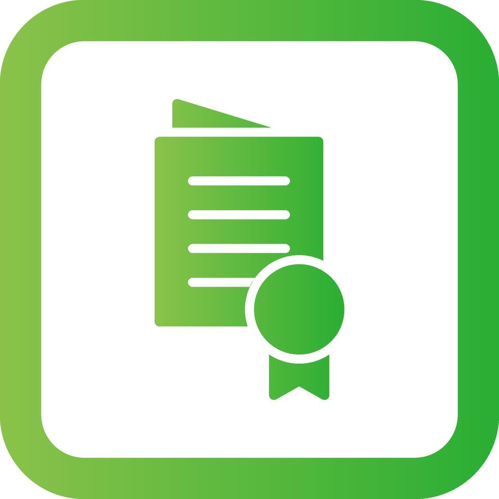 Certificate Creative Icon Design vector