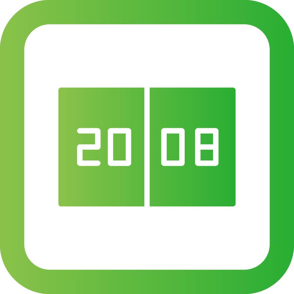 Scoreboard Creative Icon Design vector