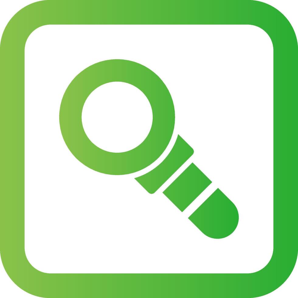 Magnifying Glass Creative Icon Design vector