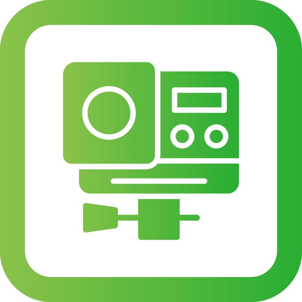 Action Camera Creative Icon Design vector