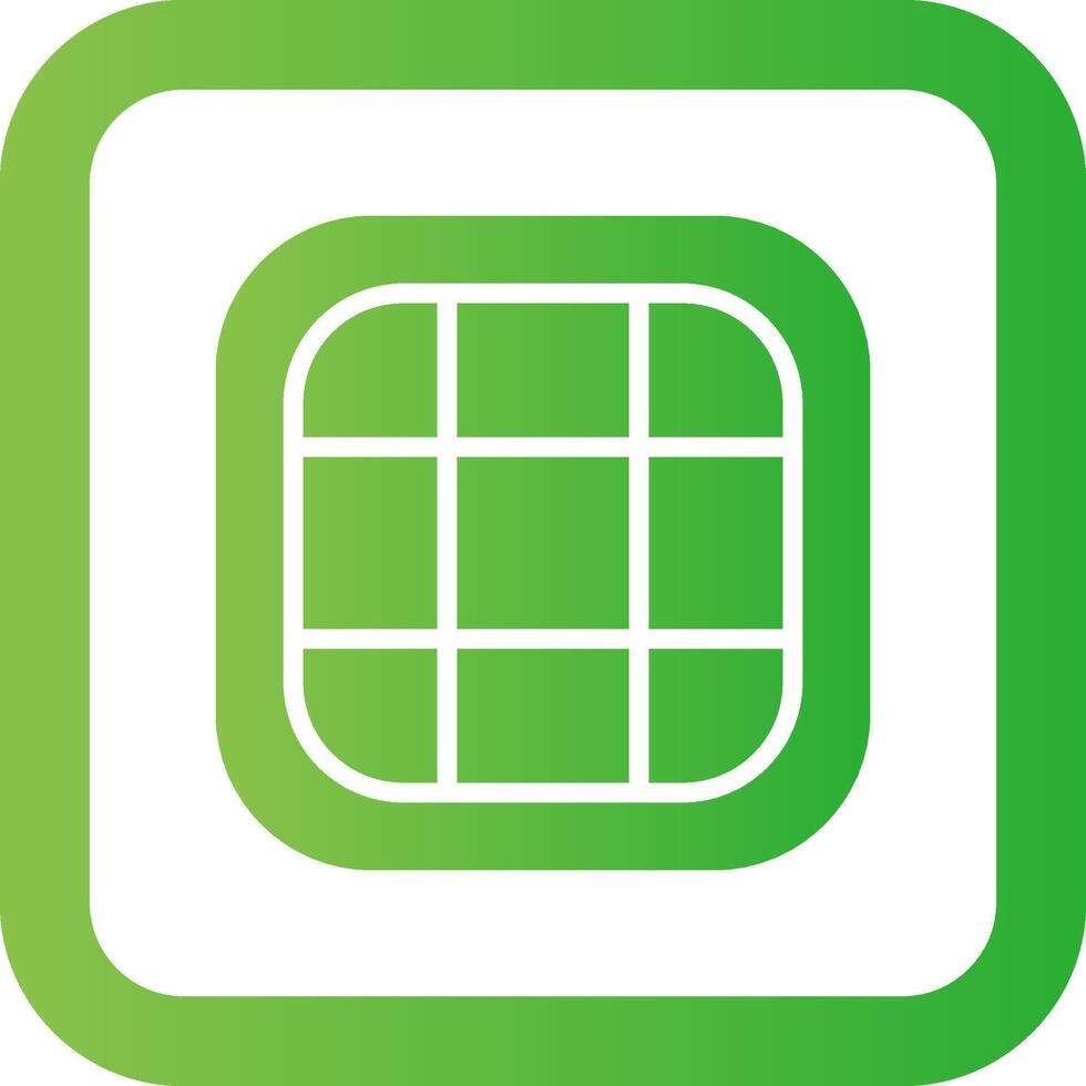 Grid Creative Icon Design vector