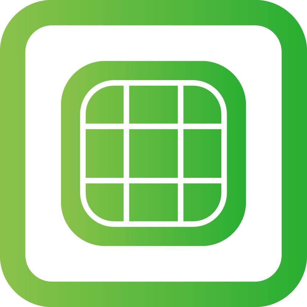 Grid Creative Icon Design vector