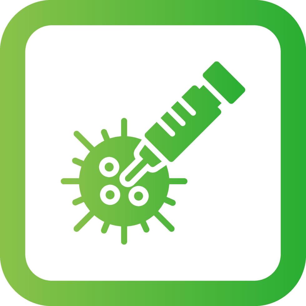 Vaccination Creative Icon Design vector