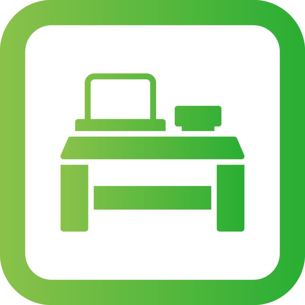 Desk Creative Icon Design vector