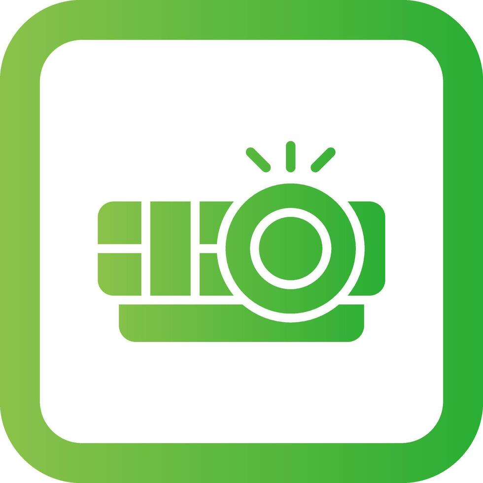 Projector Creative Icon Design vector