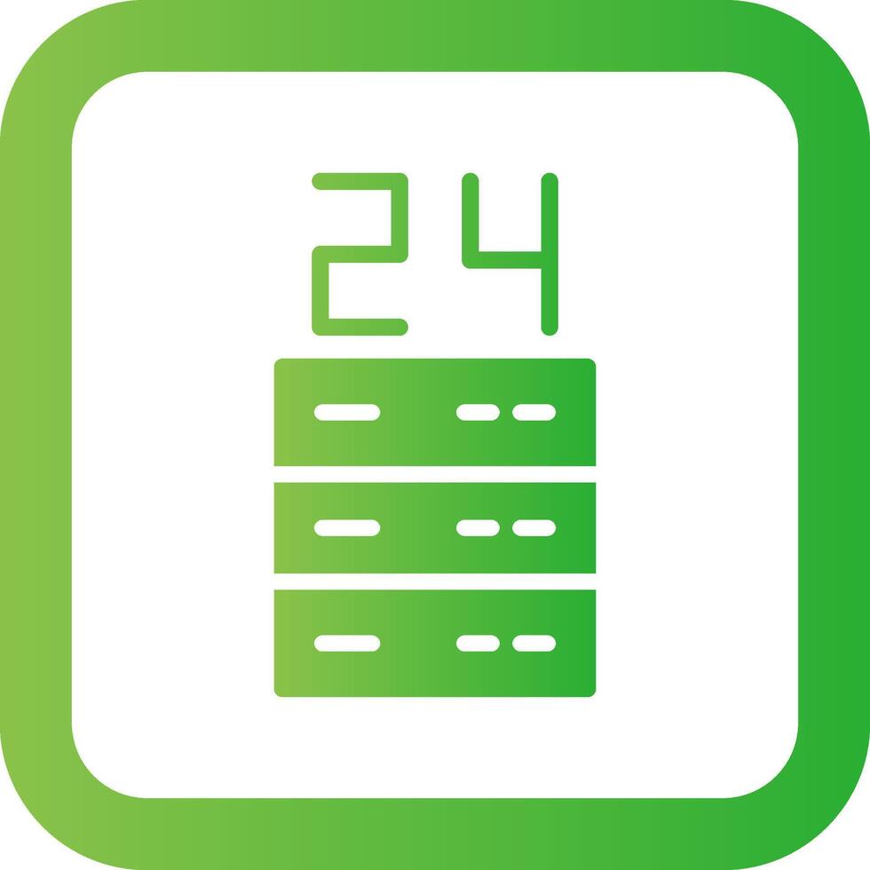 Data Center Creative Icon Design vector