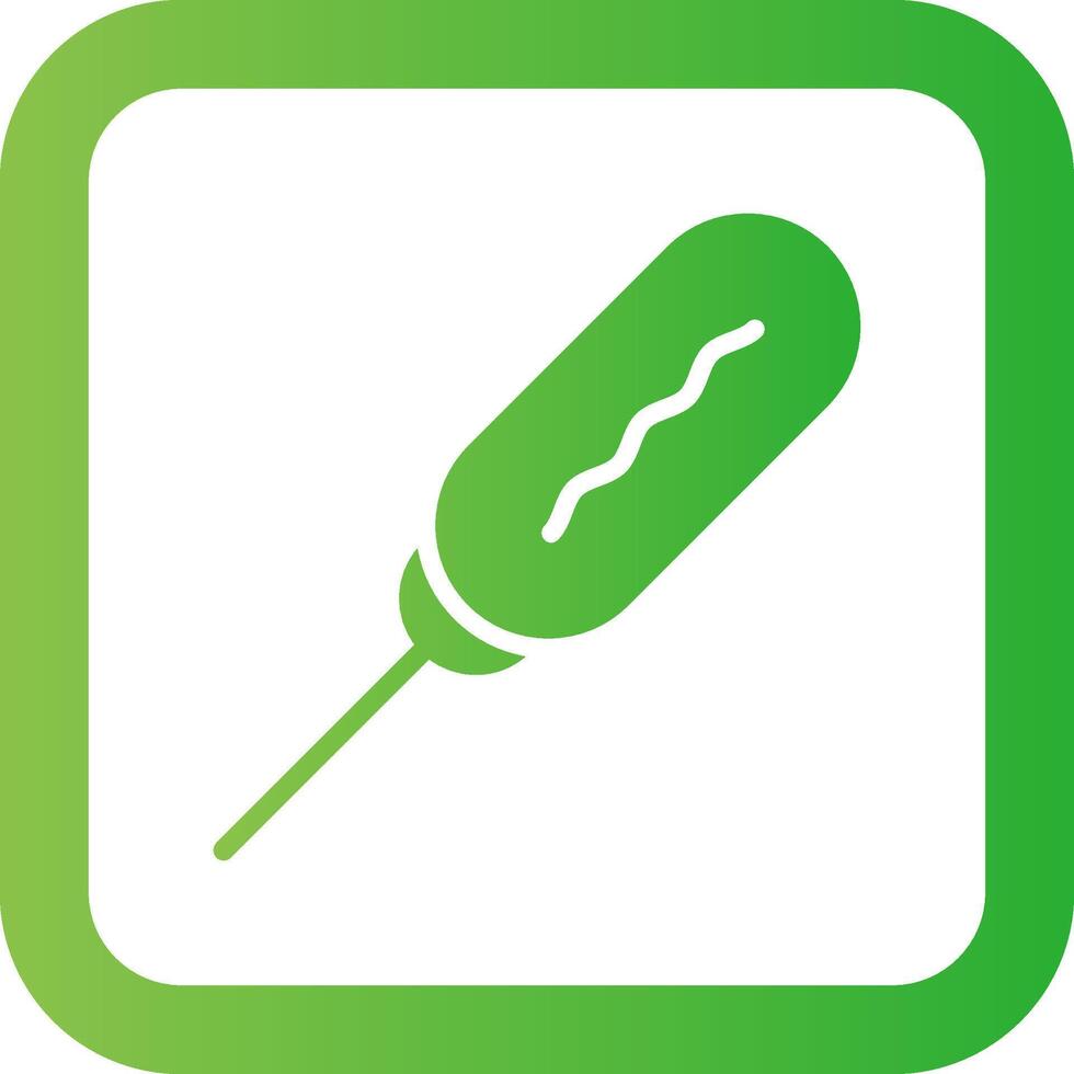 Corn Dog Creative Icon Design vector