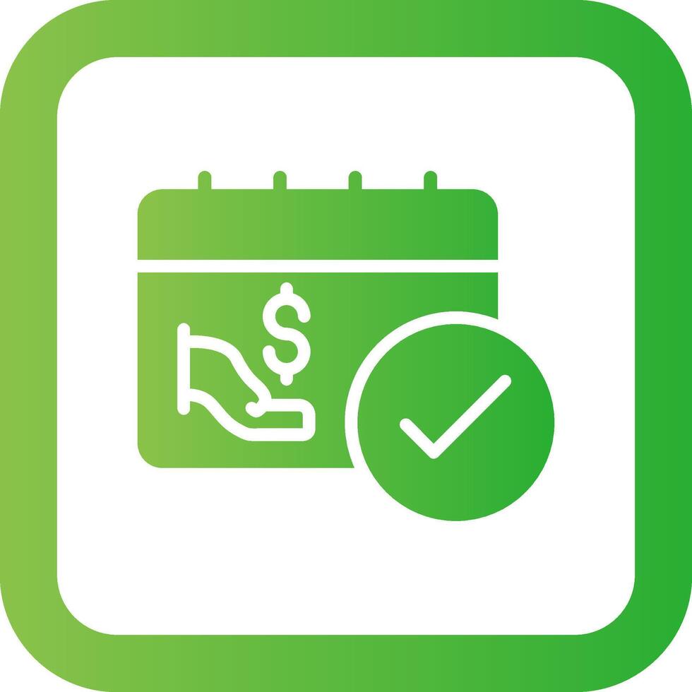 Early Termination Fee Creative Icon Design vector