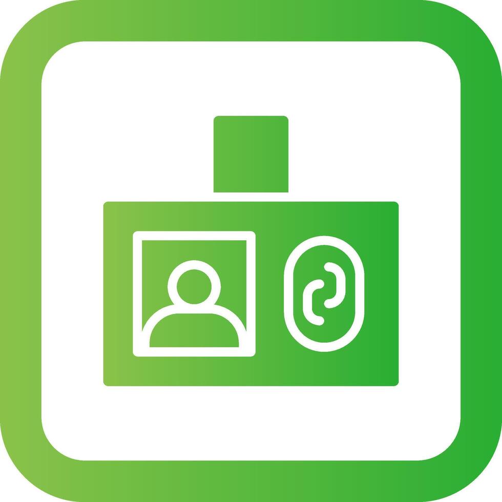 Smart Card Creative Icon Design vector