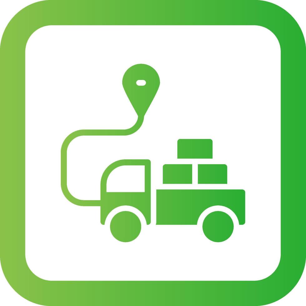 Delivery Creative Icon Design vector