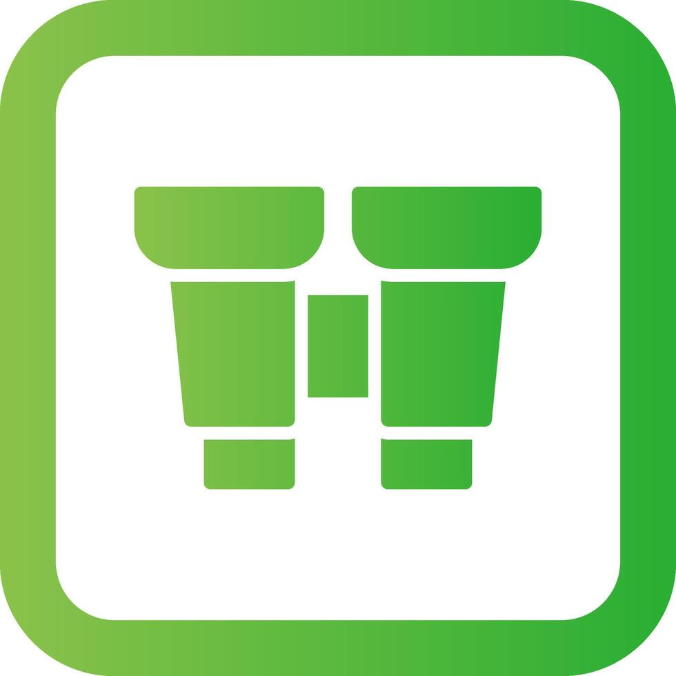 Binocular Creative Icon Design vector