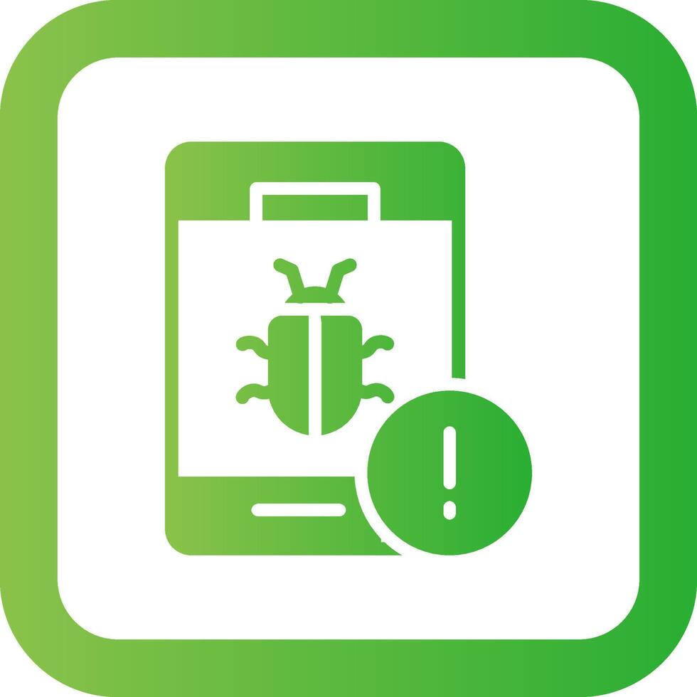 Bug Creative Icon Design vector