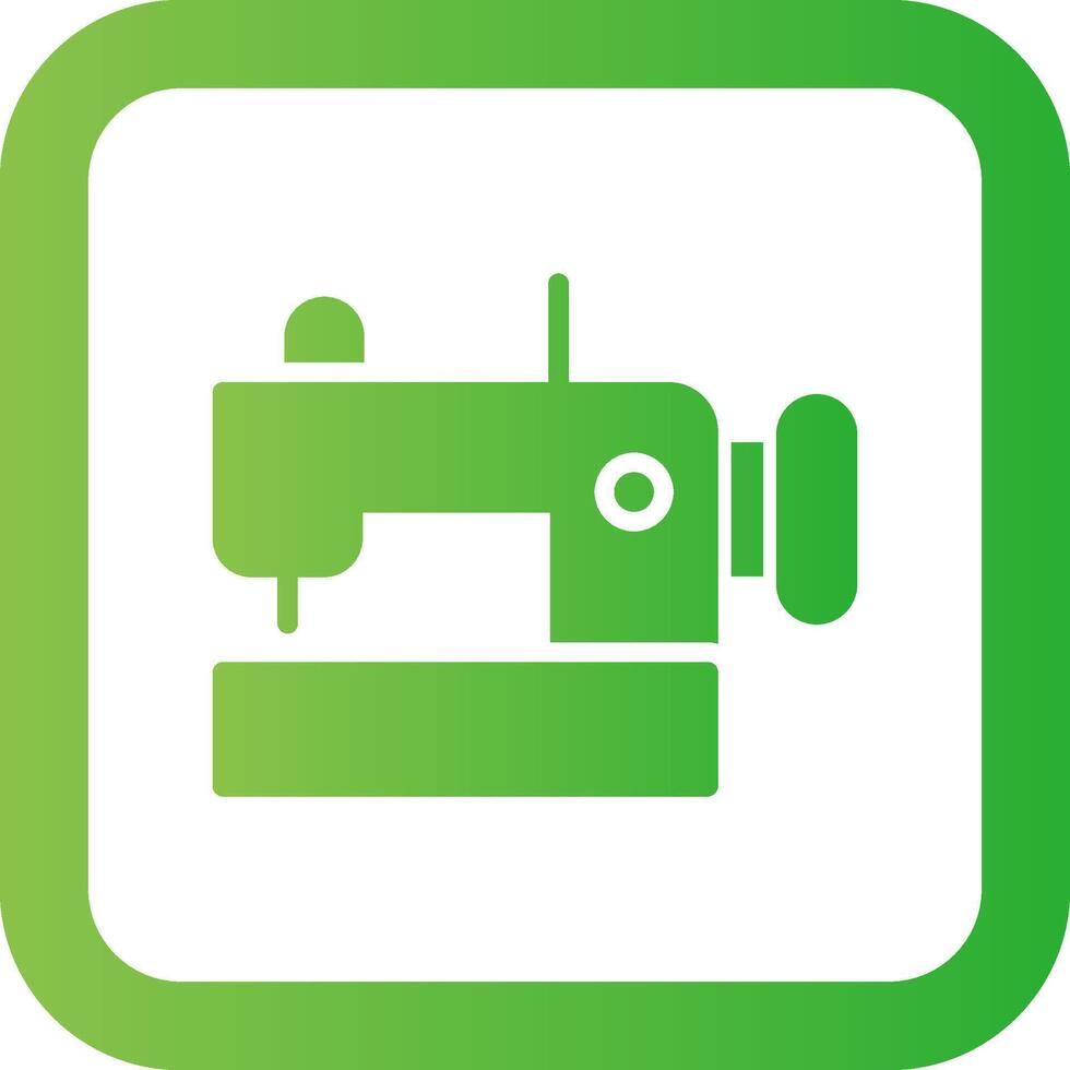 Sewing Machine Creative Icon Design vector