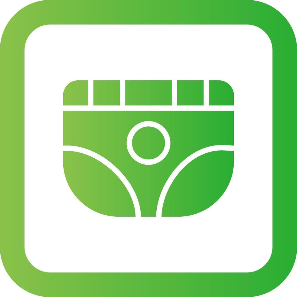 Diaper Creative Icon Design vector