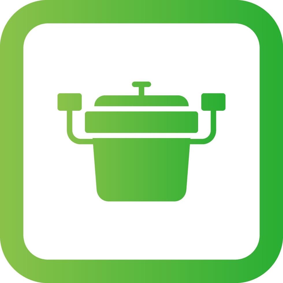 Pot Creative Icon Design vector