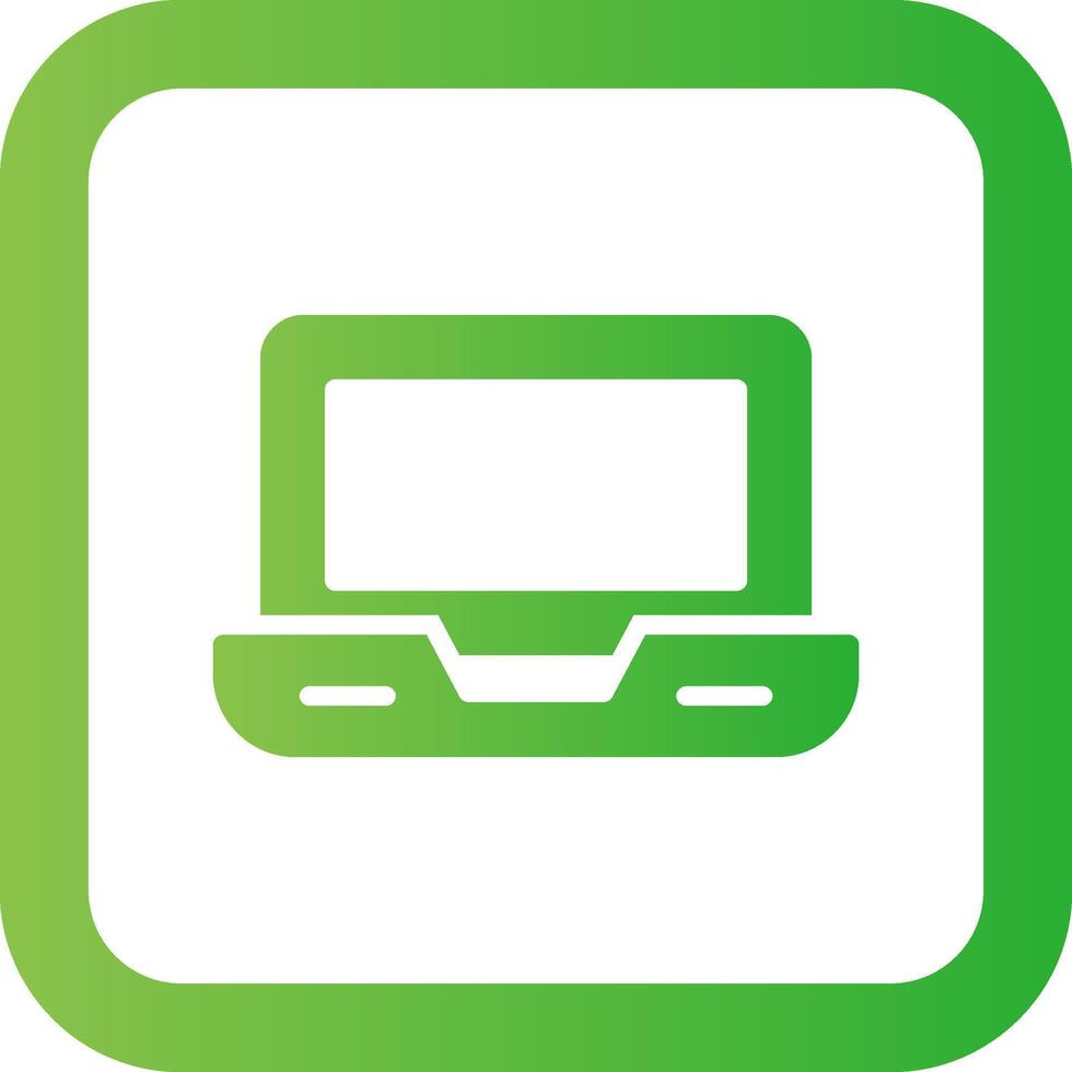 Laptop Creative Icon Design vector