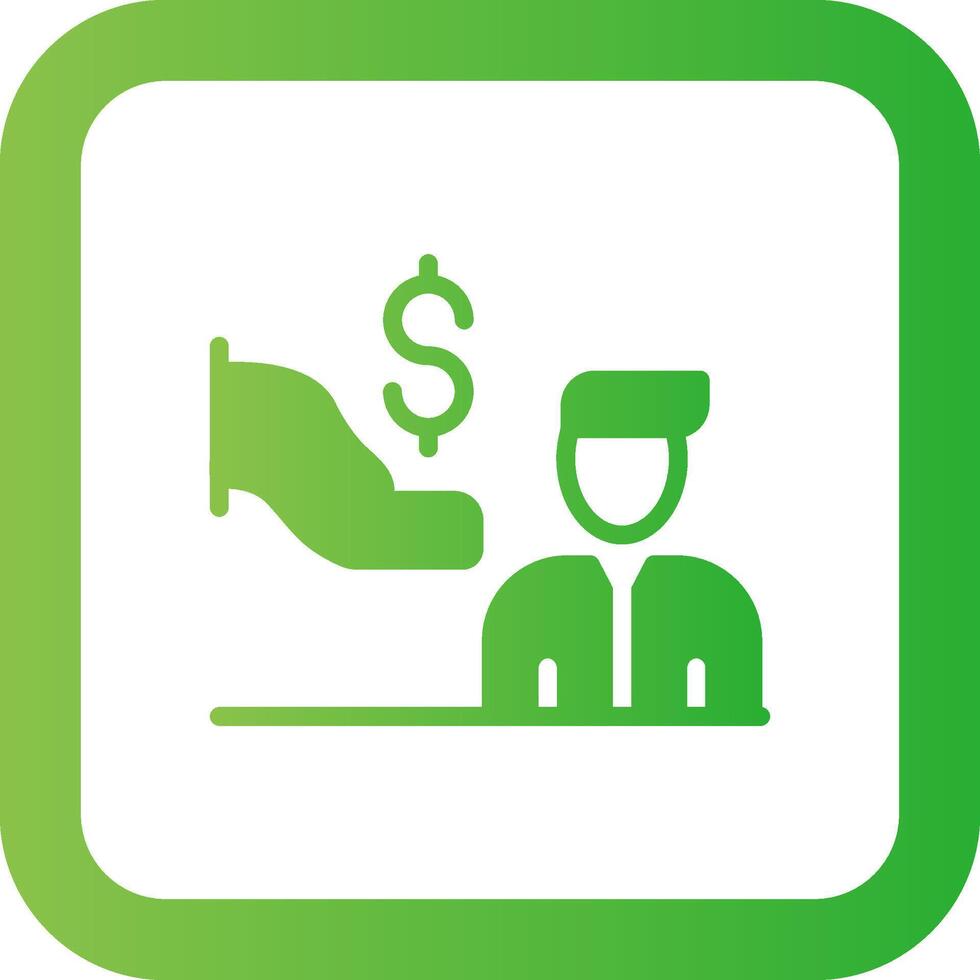 Dealer Prep Fees Creative Icon Design vector