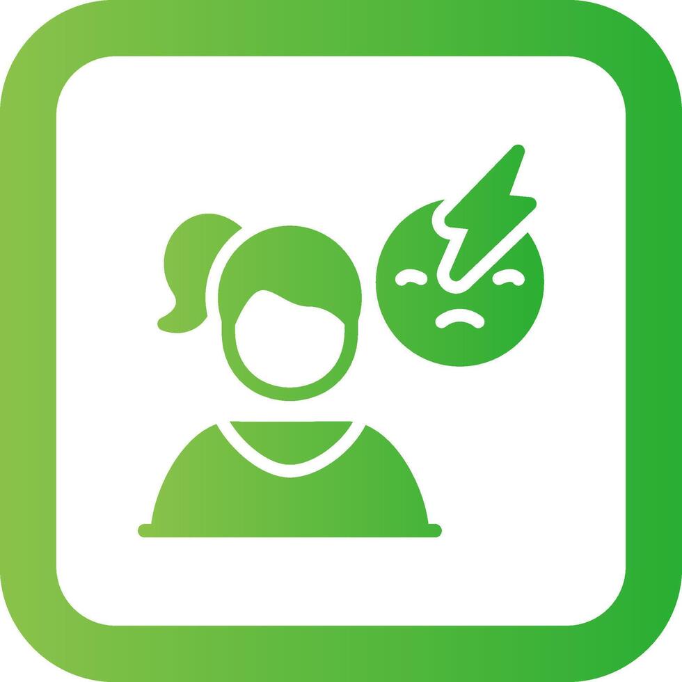 Emotional Abuse Creative Icon Design vector